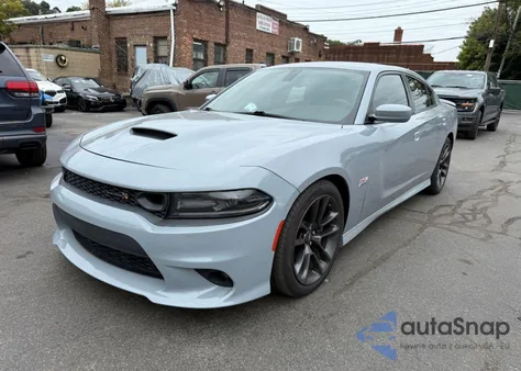 2021 Dodge Charger Scat Pack Rwd из США, поврежденный, VIN 2C3CDXGJXMH581053